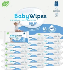 OEM Customized Logo Baby Wipes Organic Spunlace Water Wet Wipes Fragrance Hypoallergenic Baby Wipes Supplier