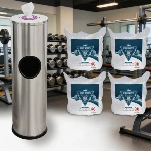 OEM Disinfecting Yoga Wipes for Mats and Body at Studios, Gyms, Spas, and Fitness Centers