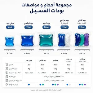 OEM Disposable Eco-Friendly Apparel Laundry Pods 48H Long-Lasting Fragrance Deep Cleaning Stain Remover Low Foam for Hand Washing