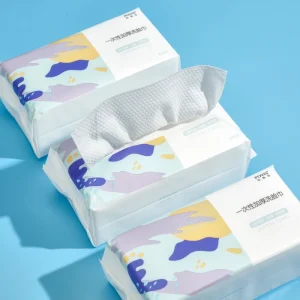 OEM Disposable Face Towels Soft & Gentle Facial Cleansing Wipes Hypoallergenic for Makeup Removal & Skincare
