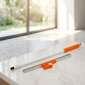 OEM Durable Lightweight Telescopic Metal Silicone Squeegee Rubber Broom Magic Broom Manufacturer China Bathroom Floor Use