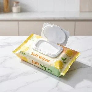 OEM Eco Conscious Hypoallergenic Custom Logo Non Woven Cleansing Wet Wipes