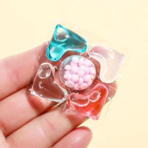 OEM Eco-Friendly 5-in-1 Laundry Detergent Capsules Disposable Washing Pods Scent Boosters