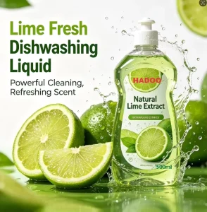 OEM Eco Friendly Disposable Dishwasher Liquid Rich Foam for Powerful Kitchen Grease Stain Removal Floral Lemon Ocean Fragrances