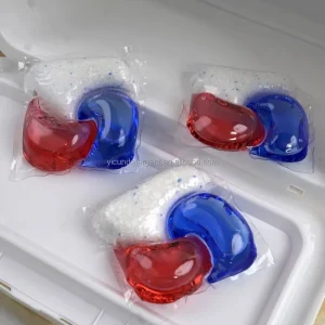 OEM Eco-Friendly Laundry Capsules Disposable Washing Pods with Long-Lasting Perfume Laundry Powder Pods