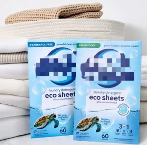 OEM Eco Friendly Laundry Detergent Sheets for Bathroom Use Professional Grade Odor Removal & Scent Customization 30pcs Set