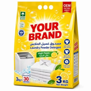 OEM Eco-Friendly Lavender Jasmine Lemon Scented Laundry Detergent Powder 13%-20%