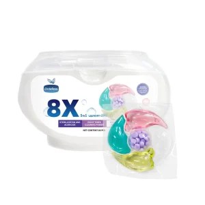 OEM Eco-Friendly Multi-Scent Laundry Detergent Pods Gentle Apparel Machine Hand Washing Beads Powerful Cleaning