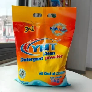 OEM Eco-Friendly Plant-Based Powder Laundry Detergent Jasmine Lemon Scent Small and Bulk Package for Household Use