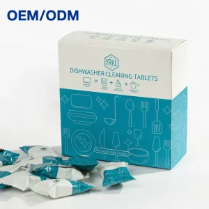 OEM Eco Friendly Solid Dishwasher Detergent Tablets Natural Ingredients for Efficient Cleaning Dishes Cleaning