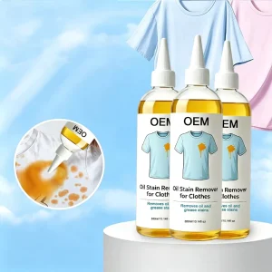 OEM Efficient White Fabric Tough Oil Stain Remover for Clothes