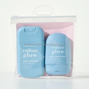 OEM Factory 30ml Mini Travel Use Moisturizing Hydrating Skin Care Portable Hand Care Cream Sanitizer Kit Manufacture