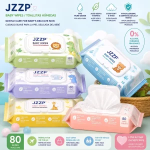 OEM Factory Baby Wipes Organic Toallitas Bebe Biodegradable Eco Friendly Baby Cleaning Wipes
