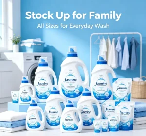 OEM Factory Price Free Custom Brand Eco Friendly Sachet Laundry Liquid 20ml-50ml Antibacterial Strong Stain Removal Single Use
