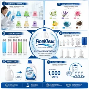 OEM Factory Price Sachet Laundry Wash Liquid 20ml 50ml Single High Foam Jasmine Floral Scent Eco Friendly Detergent