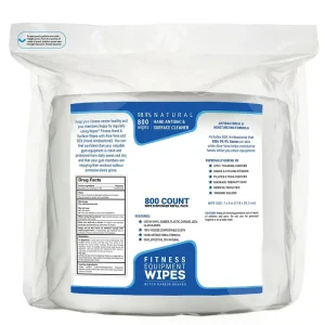OEM Fast Effective Antibacterial Antiseptic Formula Disinfects Deodorizes Spunlace Nonwoven Fabric Roll Gym Wipes 3 Year Shelf