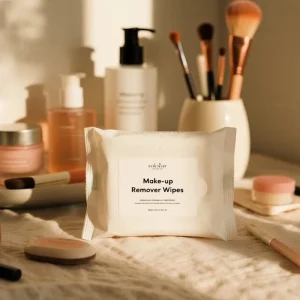 OEM Fast Effective Cleaning Customized Sensitive Skin Friendly Non Woven Fabric Makeup Remover Wipes Enriched Variety Plant