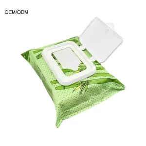 OEM Feminine Makeup Remover Wipes Non-Woven Face Brightening Moisturizing Infused Cleansing Milk Vegan Disposable Facial Wipes