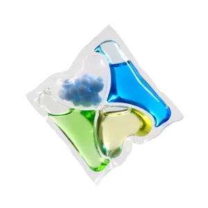 OEM Heart-Shape Laundry Pods Eco-Friendly Phosphate-Free Anti-Bacterial Floral Scent Apparel and Household Cleaning Detergent
