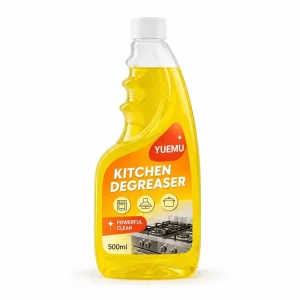 OEM Heavy Duty 500ml Kitchen Degreaser Spray Active Cleaning Foam Oil Stain Remover for Range Hoods BBQ Grills Stoves