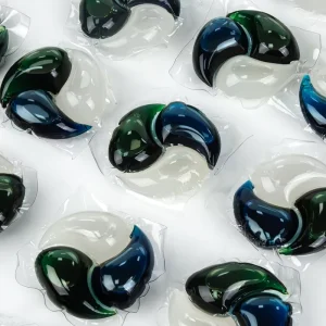 OEM High Efficiency Laundry Detergent Pods Laundry Softener 3in1 Hypoallergenic Washing Capsules Softener Fabric Condensate Bead