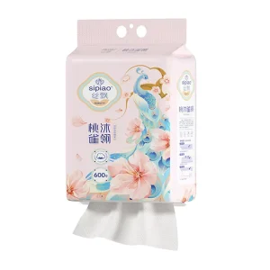 OEM High Quality Ultra Soft 3D Pearl Embossed Thickened Facial Cotton Tissues for Daily Face Cleansing Household Biodegradable