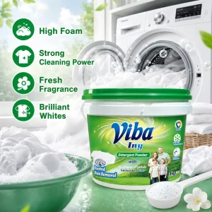 OEM Hot Selling 3kg 5kg 10kg Fatozy Laundry Detergent Bucket for Sensitive Skin for Washing Powder Detergent