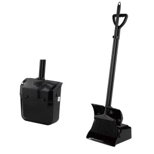 OEM Iron Handle Windproof Broom and Dustpan Set Eco Friendly Custom Logo Cleaning Supplies for Business