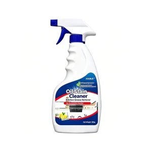 OEM Kitchen Oil Stain Cleaner 500g Powerful Grease Remover Spray No Disassembly Needed Lemon Scent Household Kitchen Cleaning