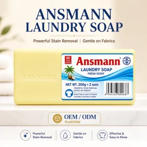OEM Laundry Soap Bar Deep Cleaning Stain Remover Gentle on Hands Washing Soap
