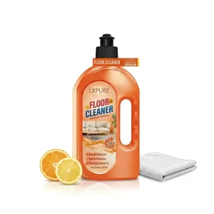 OEM Lxpure 550ml Citrus Floor Cleaner Premium Formula Quick Dry Anti Slip Easy Dirt Removal Household Floor Wash Private Label