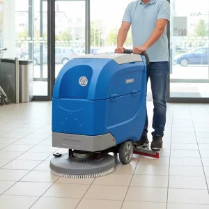 OEM Manufacturer Walk-Behind Electric Floor Scrubber with 24V Battery CE