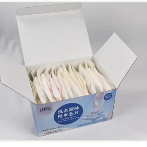 OEM New Disposable Laundry Dye Catcher Sheets Prevent Color Bleeding Safe for Quick Wash