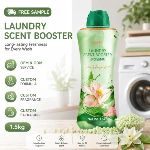 OEM ODM 1.5kg In Wash Scent Boosters Lotus Scent Long Lasting Fragrance Laundry Scent Beads