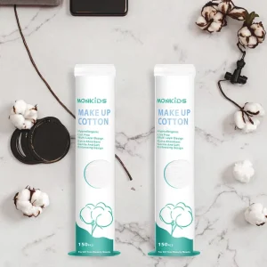OEM ODM 3 Layer Soft Cotton KF Makeup Remover Tool Customized Label Nail Art Cleaning Wipes Cosmetic Facial LQQ 112