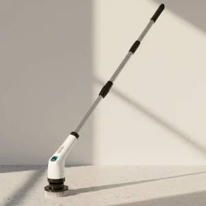 OEM ODM 30W 7-in-1 45 Inch Electric Toilet Cleaning Brush Spin Scrubber with Power Display