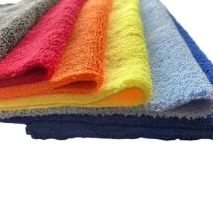 OEM ODM 400gsm High Short Pile Microfiber Towel Long & Short Towel for Car Detailing Auto Cleaning Wash & Dry Cloths