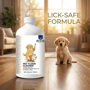 OEM ODM 500ml Jasmine White Tea Pet Floor Cleaner Lick Safe Deodorizing Wash Non Slip Quick Dry for Wood Tile Marble