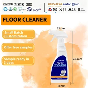 OEM ODM 500ml Multi-Surface Floor Cleaner and Stain and Grease Remover for Tile and Vinyl Hard Surfaces