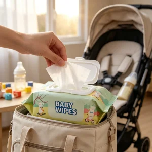 OEM ODM Baby Wipes 80 Sheets Per Pack Private Label OEM Custom Packaging