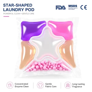 OEM ODM Bulk Six in One Eco Friendly Rose Fragrance Laundry Detergent Pods 8g Pods Factory Direct Supply Guangdong 20