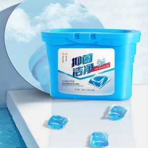 OEM ODM CWINTER 8g*30pcs Capsules Wash Condensate Washing Detergente Laundry Beads Laundry Detergent Pods