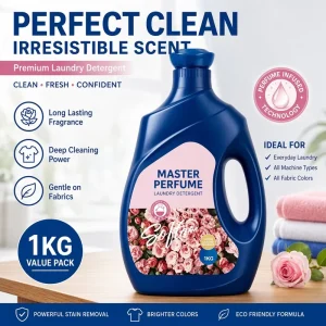 OEM ODM Custom Concentrated Liquid Laundry Detergent with Deep Stain Removal and Color Protection