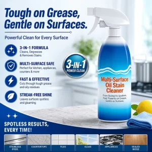 OEM ODM Custom Eco-Friendly Kitchen Degreasing Spray High-Foaming Clinging Formula for Home Use
