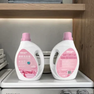 OEM ODM Custom Eco Friendly Lemon Floral Scent Liquid Laundry Detergent Custom Apparel Cleaning ISO Certified