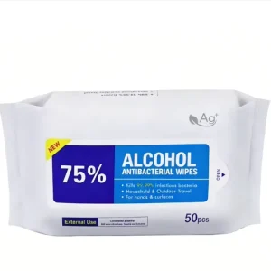 OEM ODM Custom Eco Friendly Nonwoven 75% Isopropyl Alcohol Disinfecting Wipes for Daily Surface Cleaning