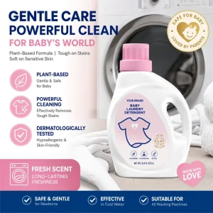 OEM ODM Custom Liquid Laundry Detergent Customized Fragrance for Daily Use