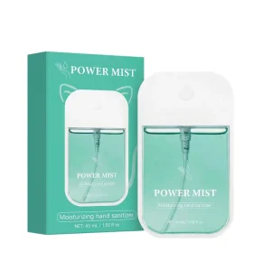 OEM ODM Custom Pocket Mini Spray Alcohol Hand Sanitizer 99.99% Germicidal Fruit Flavor Waterless Perfume Spray Supplier