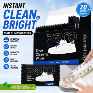 OEM ODM Custom Quick Shoe Cleaning Wipes for Sneakers and Leather Microfiber Cloth Removes Dirt