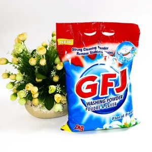 OEM ODM Customized 2kg Bulk Eco Friendly Concentrated Laundry Powder Soap Cleaner Floral Scent Stain Remover for